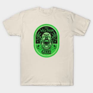 Green Witch Potion Beer T-Shirt